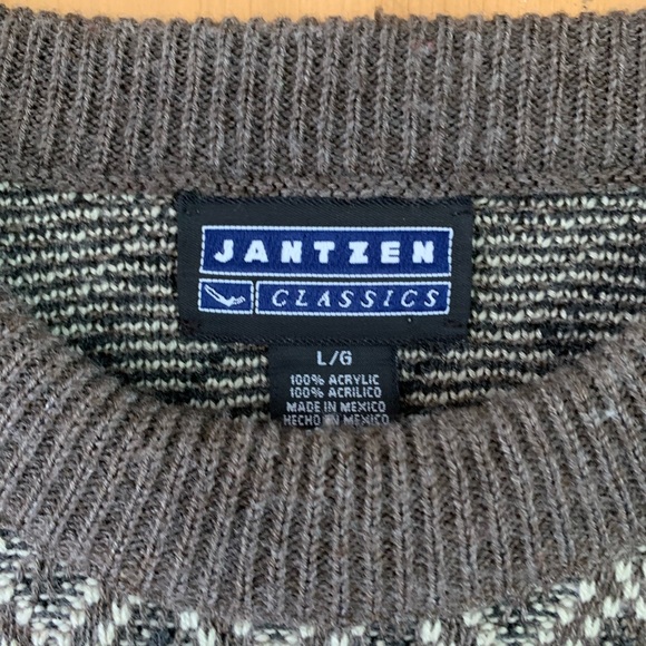 vtg jantzen oversized crewneck sweater 🍁 large - Picture 2 of 6